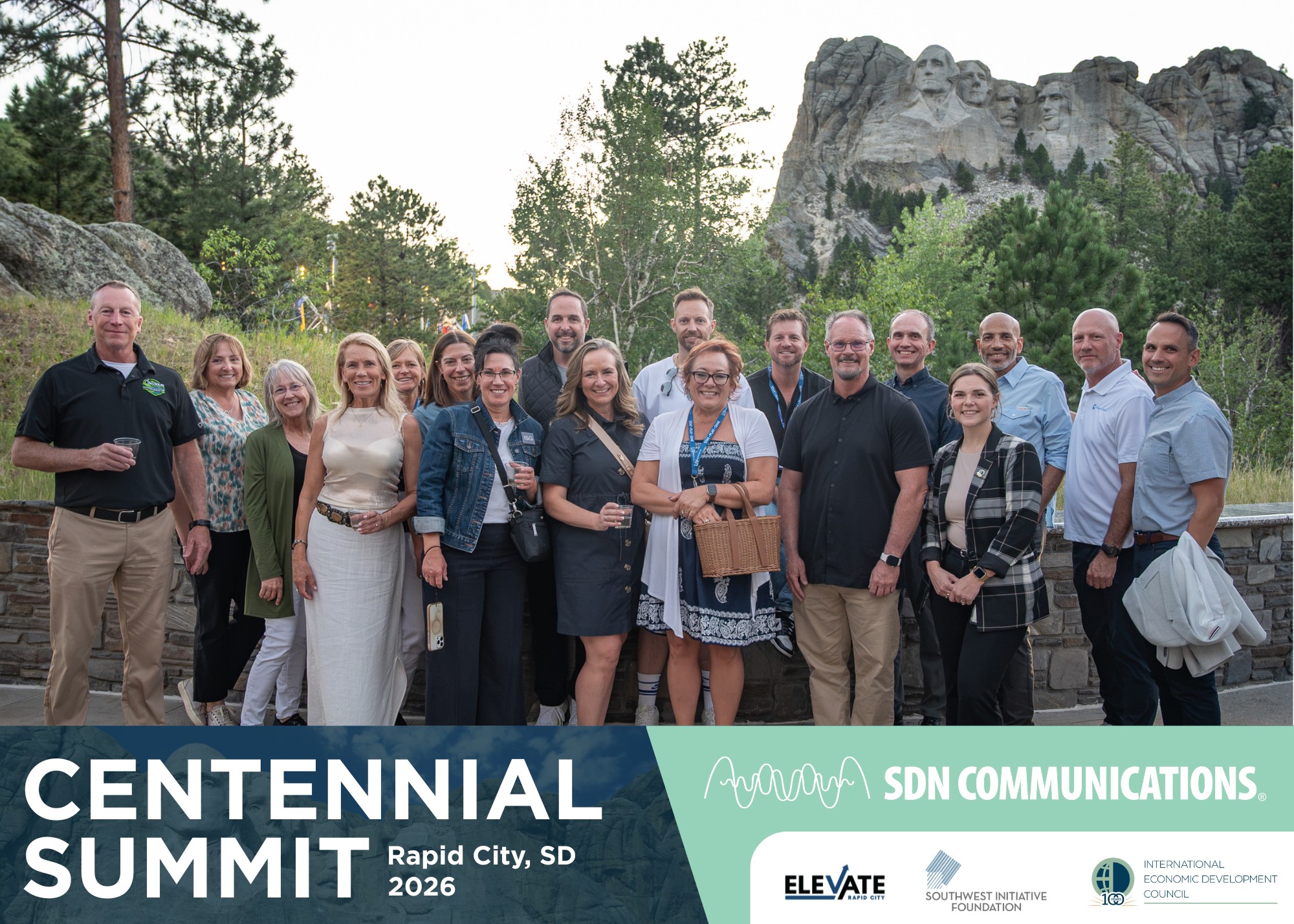 IEDC Centennial Summit group photo in Rapid City, South Dakota